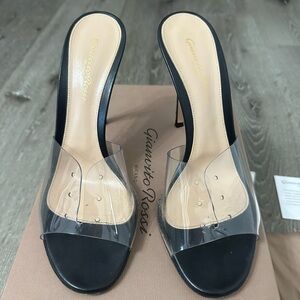 Gianvito Rossi Helmut pvc Mule